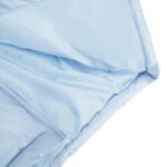 Baby Puffer Jacket with Oversized detachable Faux Fur Hood-Baby Blue - Image 6