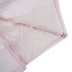 Baby Puffer Jacket with Oversized detachable Faux Fur Hood-Baby Pink - Image 6