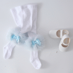 EvaBella Signature Ribbed Tights with Detachable Fur Trim– EB-9501-BabyBlue - Image 10