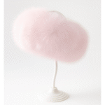 EvaBella Faux Fur Headband – Luxury Winter Edition-EB-A-01-BabyPink