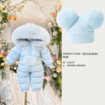 EvaBella Signature Unisex Winter Snowsuit-EB-9802-BabyBlue - Image 5