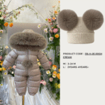 EvaBella Signature Unisex Winter Snowsuit-EB-9802-IrishCream - Image 5