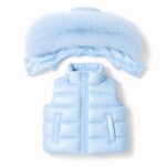 Pre-Order | Limited Stock | EvaBella Signature Faux Padded Gile| EB-9709 | Baby Blue - Image 2