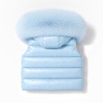 Pre-Order | Limited Stock | EvaBella Signature Faux Padded Gile| EB-9709 | Baby Blue - Image 3