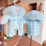 Pre-Order | Limited Stock | EvaBella Signature Faux Padded Gile| EB-9709 | Baby Blue - Image 4