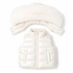 Pre-Order | Limited Stock | EvaBella Signature Faux Padded Gile| EB-9709 | Cream - Image 2