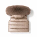 Pre-Order | Limited Stock | EvaBella Signature Faux Padded Gile| EB-9709 | Irish Cream - Image 3