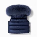 Pre-Order | Limited Stock | EvaBella Signature Faux Padded Gile| EB-9709 | Navy Blue - Image 3