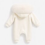 Pre-Order | Limited Stock | EvaBella Signature Faux Furhood All-In-One| EB-C-01 | Cream - Image 2