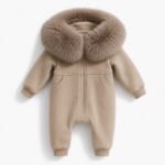 Pre-Order | Limited Stock | EvaBella Signature Faux Furhood All-In-One| EB-C-01 | Irish Cream