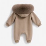 Pre-Order | Limited Stock | EvaBella Signature Faux Furhood All-In-One| EB-C-01 | Irish Cream - Image 2