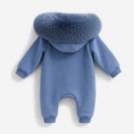 Pre-Order | Limited Stock | EvaBella Signature Faux Furhood All-In-One| EB-C-01 | Mountain Spring Blue - Image 2
