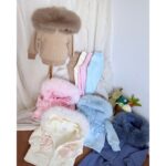 Pre-Order | Limited Stock | Signature Faux Furhood Double Bow Two-Piece Set | EB-C-03| Irish Cream - Image 7