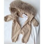 Pre-Order | Limited Stock | EvaBella Signature Faux Furhood All-In-One| EB-C-01 | Irish Cream - Image 3